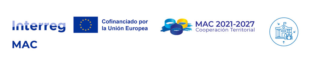 Interreg MAC, cofinanciado por la Union Europea, MAC 2021-2027